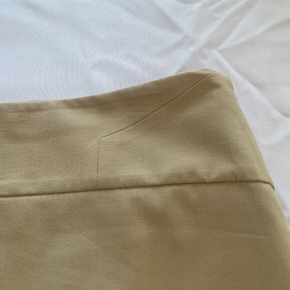 The Limited Collection Beige Pencil Knee Length Skirt Size 8 - Picture 6 of 6